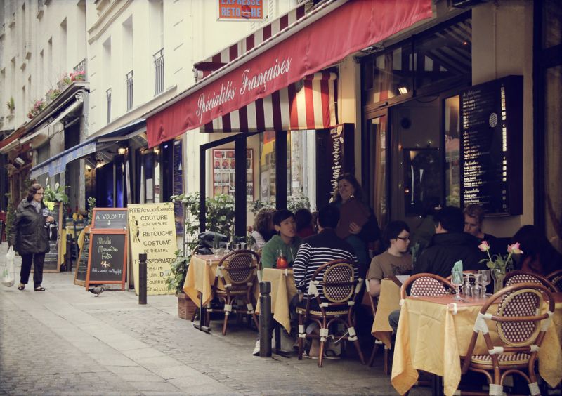 Rue Mouffetard dans le 5ème