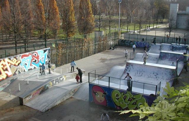 Skateparks à Paris